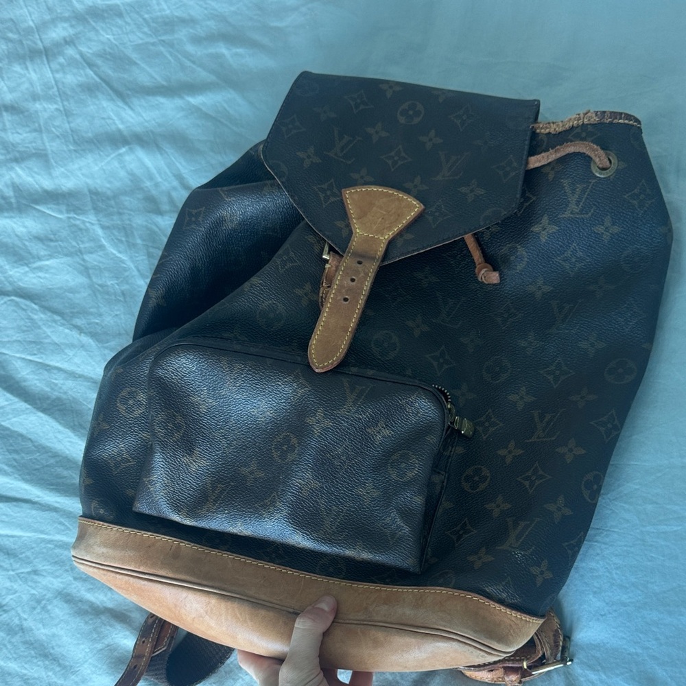 Vintage rare LV Backpack